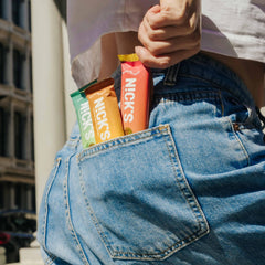 N!CK'S snack suited for travel, workouts, and busy days.