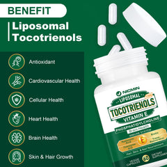 NICMIN delta gamma tocotrienols closeup emphasizing tocotrienol purity
