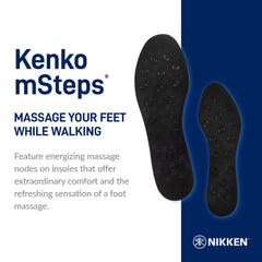 Nikken Kenko mSteps dynamic magnetic field enhances gentle foot massage
