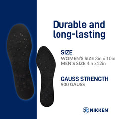 Nikken Kenko mSteps shock-absorption insoles for daily wear