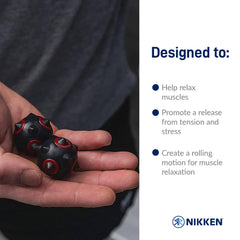 Nikken MagDuo compact travel design fits in a bag.