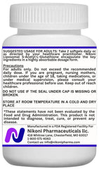 Nikoni Hyaluronic acid capsule closeup emphasizing skin hydration