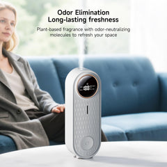 Nimin diffuser with ambient light for mood-enhancing scenting