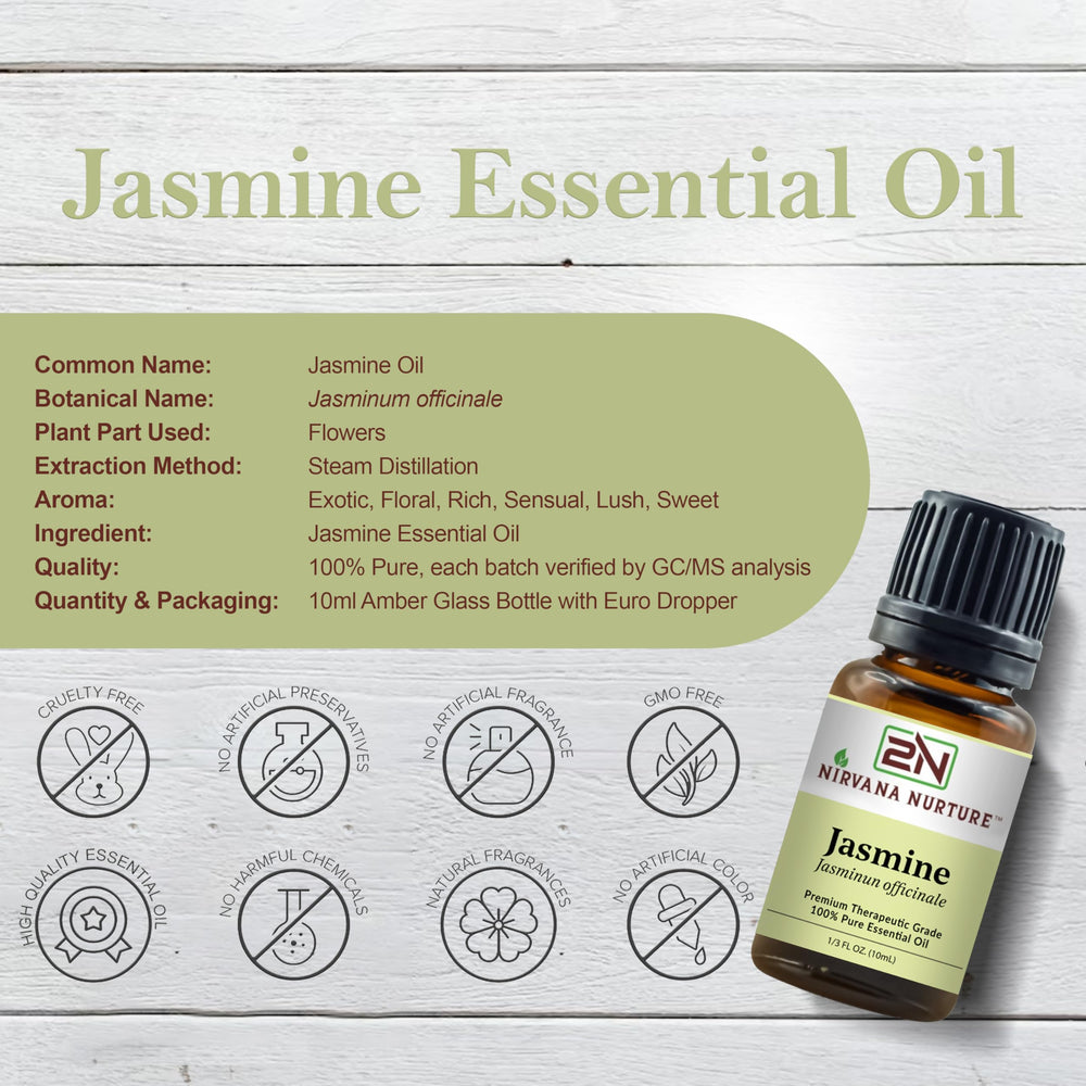 Nirvana Nurture Jasmine Oil diffuser, fills room with warm, floral scent for calm evenings.