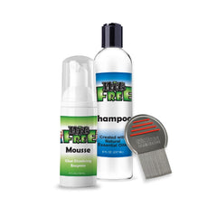 Nit Free Terminator mousse bottle ready for quick, kid-friendly lice management.