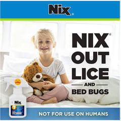 Nix Lice and Bed Bug Killing Spray pack of 3 for home pest control.