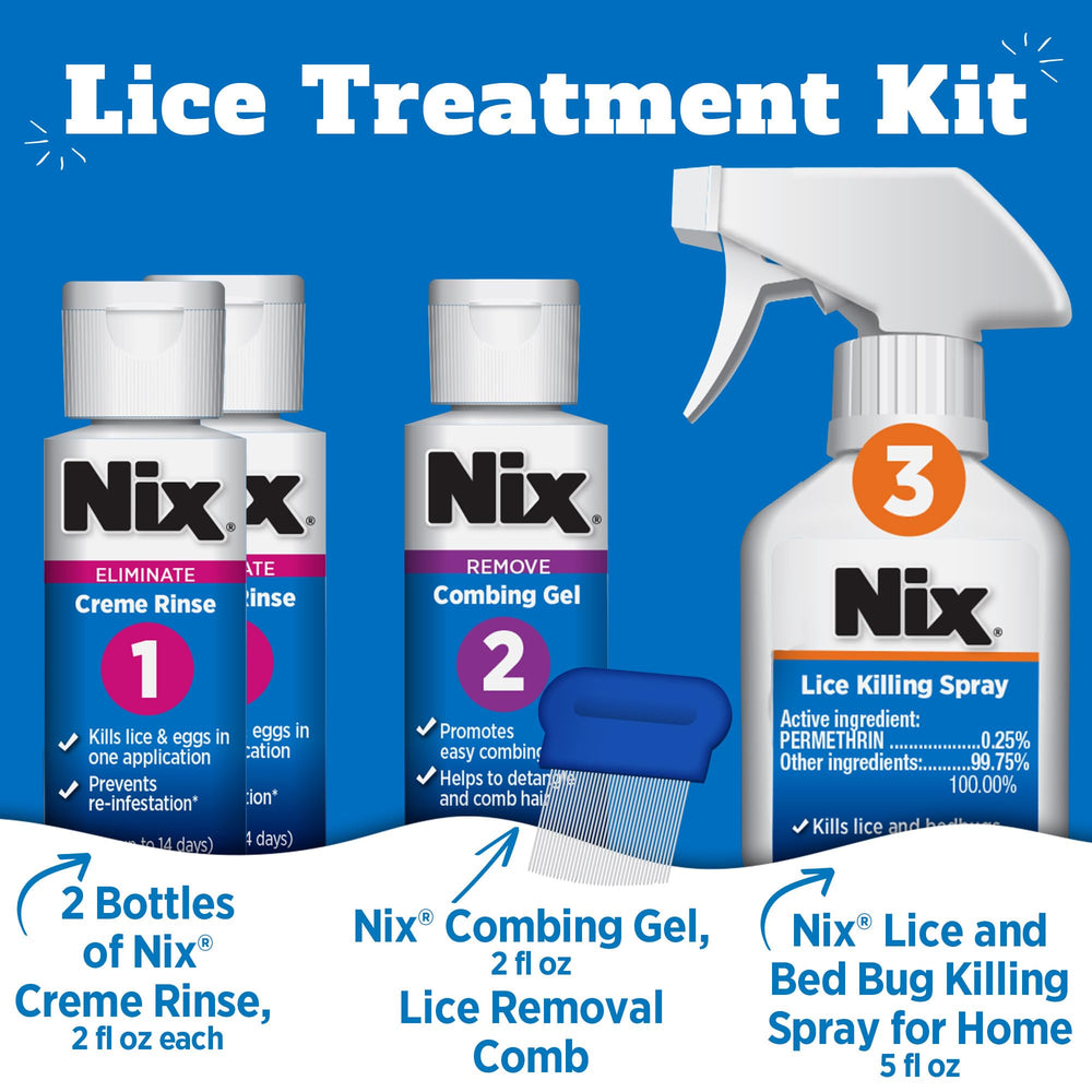 Nix Lice Removal Comb for fast removal of lice and nits.