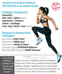 Nizen Marine Collagen PURE product label shows third-party testing.