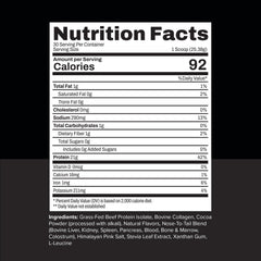 Noble Origins zero-carb formula for a dairy-free shake.