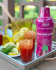 Nochtli Recover packaging emphasizes the four-bottle pack for convenience
