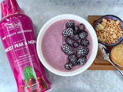 Nochtli Recover prickly pear liquid pour demonstrates easy daily use