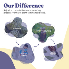 NoctuRest herbal ingredients map highlighting natural sleep-support plants.