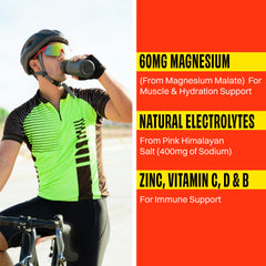 No Days Wasted hydration stick mixing in a glass of water for convenient electrolyte boost.