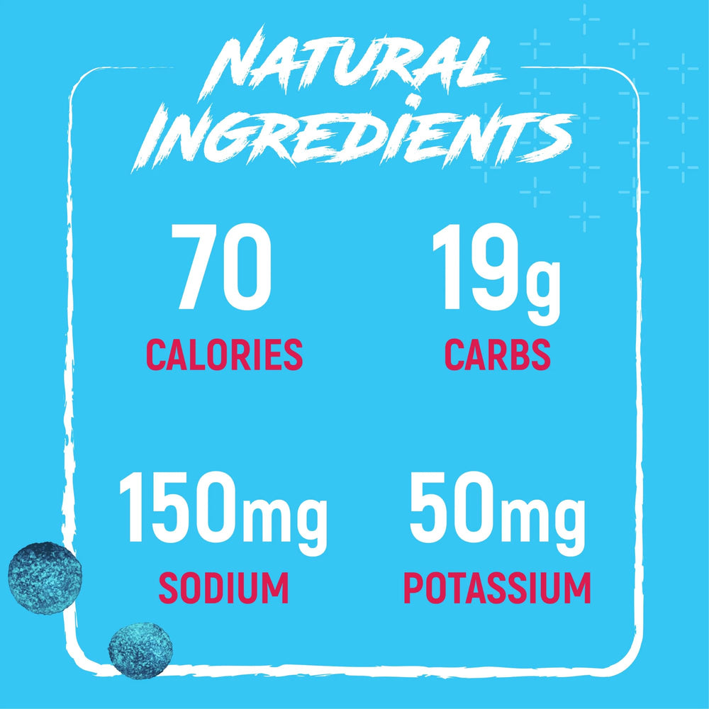Noogs Sour Energy Chews gym bag ready, lightweight fueling option.