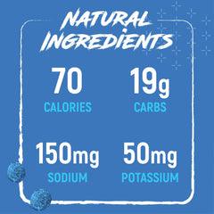 Noogs Sour Energy Chews soft-chewy texture shown for easy digestion.