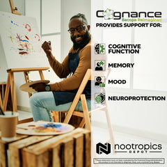 Nootropics Depot Cognance mood uplift closeup