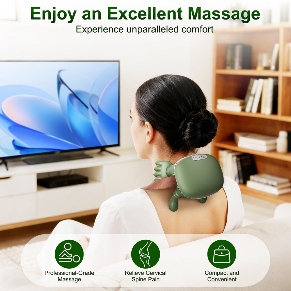 Nooydio wireless massager offers cordless use for gym, office, or travel.