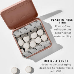 NOOZ Probiotic Mints on-the-go demonstrates portable wellness for travel and daily routines.