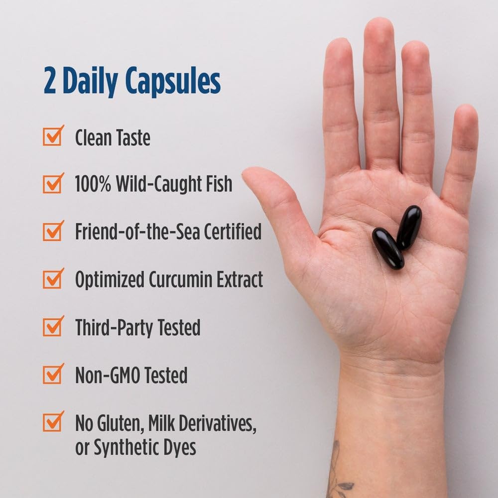 Nordic Naturals packaging box signals ethical sourcing and third-party testing.