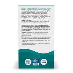 Product label close-up highlighting 11 probiotic strains