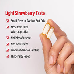 Bottle highlights Vitamin D3 400 IU for bone and immune support.