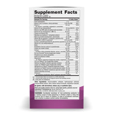 Nordic Naturals prenatal mini bottle label showing non-GMO and gluten-free.