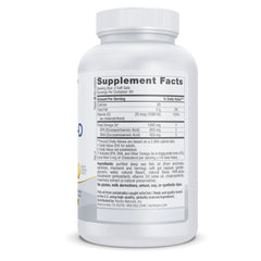 Nordic Naturals ProOmega-D lemon soft gels with bright lemon flavor for easy daily intake.
