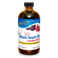 North American Herb & Spice Cardio-Plus bottle front promoting a premium heart-support supplementation.