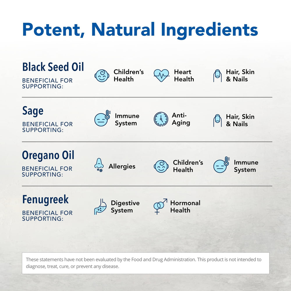 Wild spice oils ingredients scene for digestive balance.