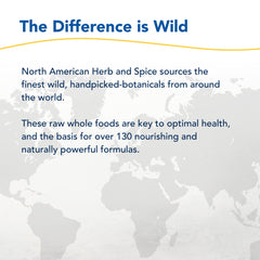 North American Herb & Spice map shows remote wild-sourced ingredients origins.