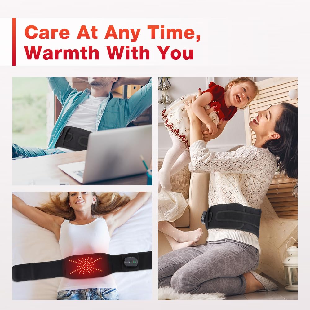 NORTHERN BROTHERS heating pad with thermal protection for safe sessions.