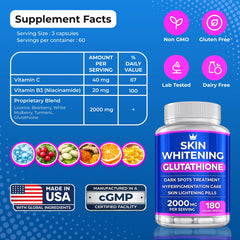 Northern Crown Cosmetics Glutathione bottle closure shows seal authenticity.