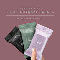 Biodegradable plant-based fibers in Lavendula wipes reduce waste