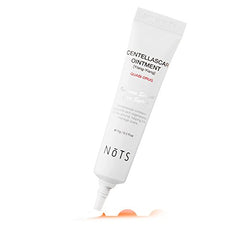 NoTS Centella Scar Ointment jar shows compact 15 g packaging for on-the-go skin care.