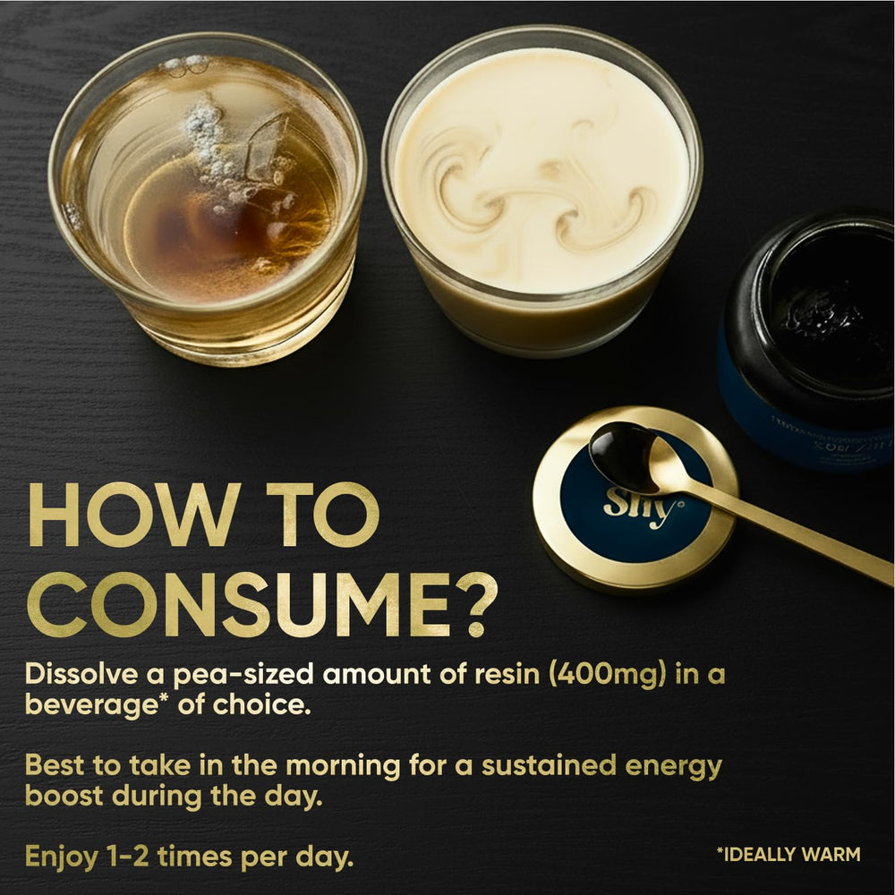 NOTSHY Easy daily ritual bundle with measured resin portions.