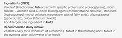 Nourella Skin Support tablets beside cream for synergistic skincare routine