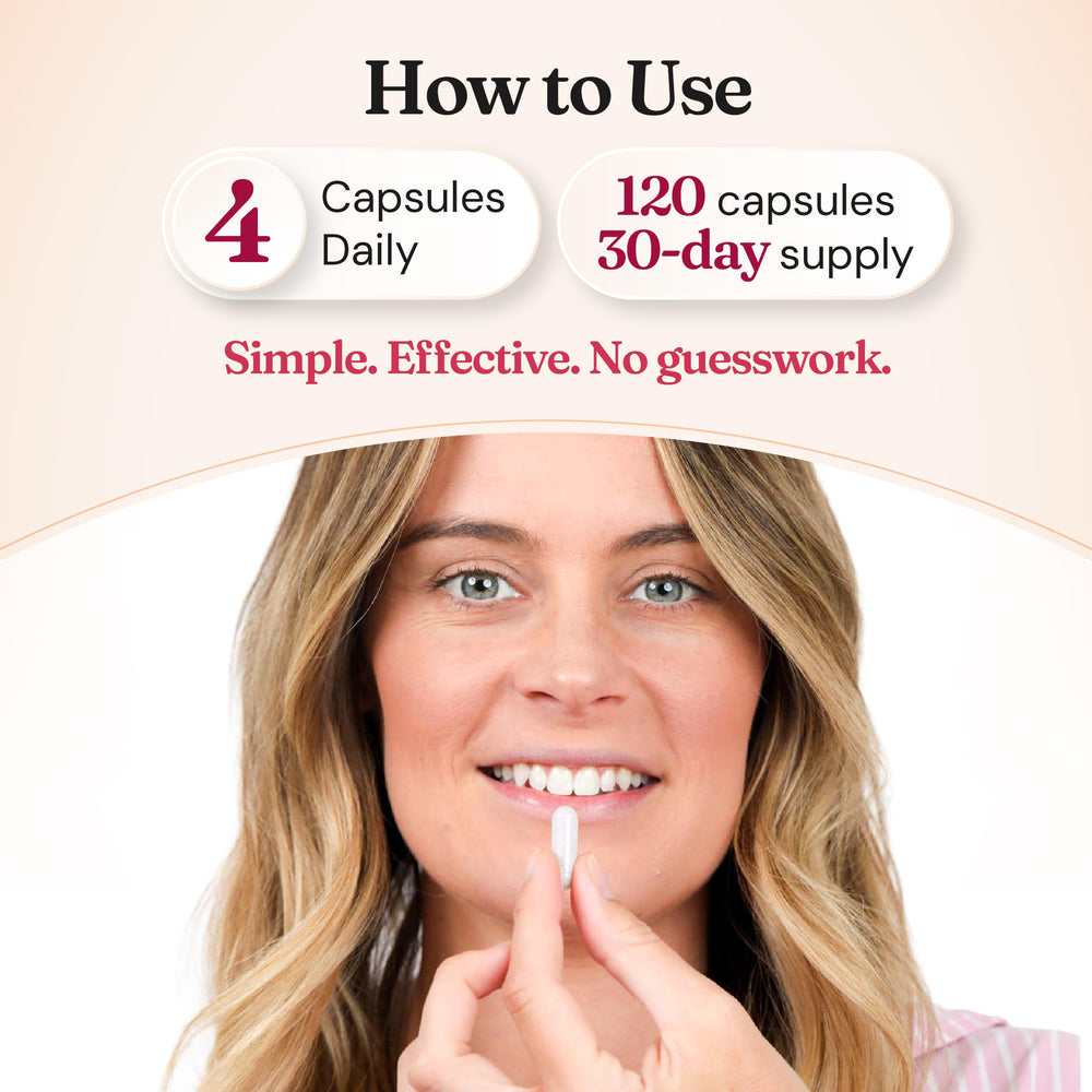 Nourished 40to1 Inositol bottle held by hands suggests approachable wellness routine