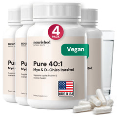 Nourished 40:1 bottle pour for daily cycle support.
