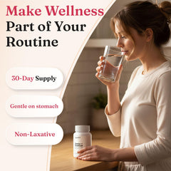 Turmeric component hints anti-inflammatory notes in Nourished Natural Health Detox + Debloat.