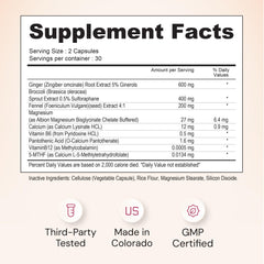 Nourished Natural Health EstroEase bottle pours capsules; convenient consumption for PMS support.