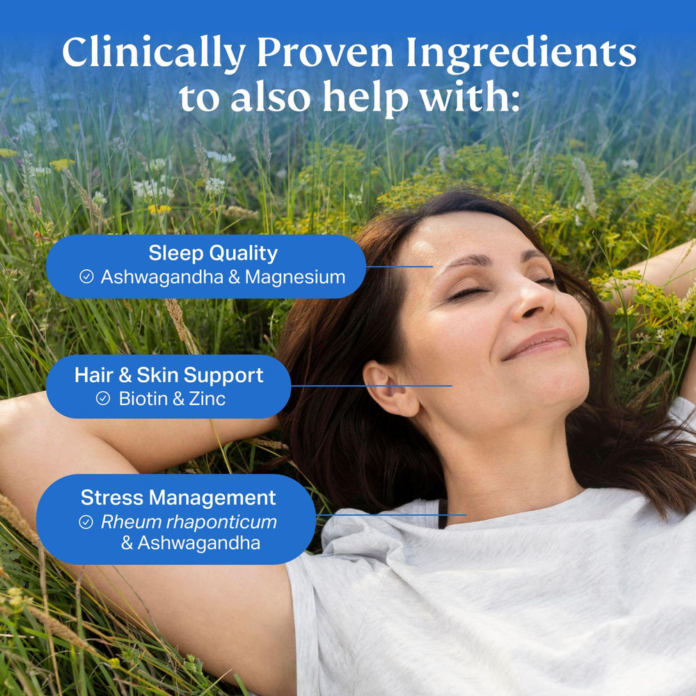 Two NOVAMD capsules daily dose shown for easy daily routine