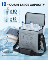 NOVARHOME shoulder compression pad delivers targeted cooling and swelling support