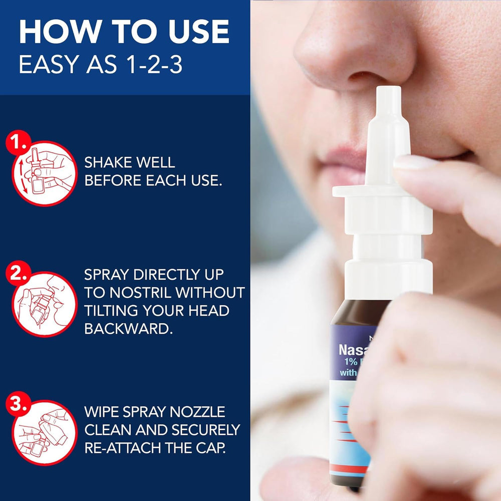 NOVEHA nasal spray with xylitol supports smoother, gentler use.