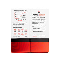 Novex Biotech GF-9 box and sachets on a clean surface