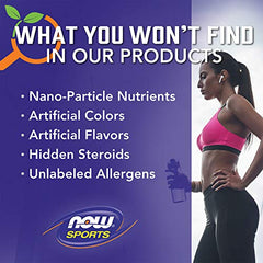 NOW Foods Creatine Monohydrate scoop showcases easy portioning.