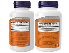 NOW Foods Inositol L-Theanine capsules closeup supports stress-friendly routines.