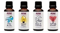 NOW Foods Mood Lifting Blend bottle for aromatherapy diffusion and mood enhancement.