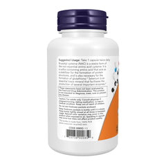 NOW Foods NAC label front shows minerals aiding enzyme production potential.