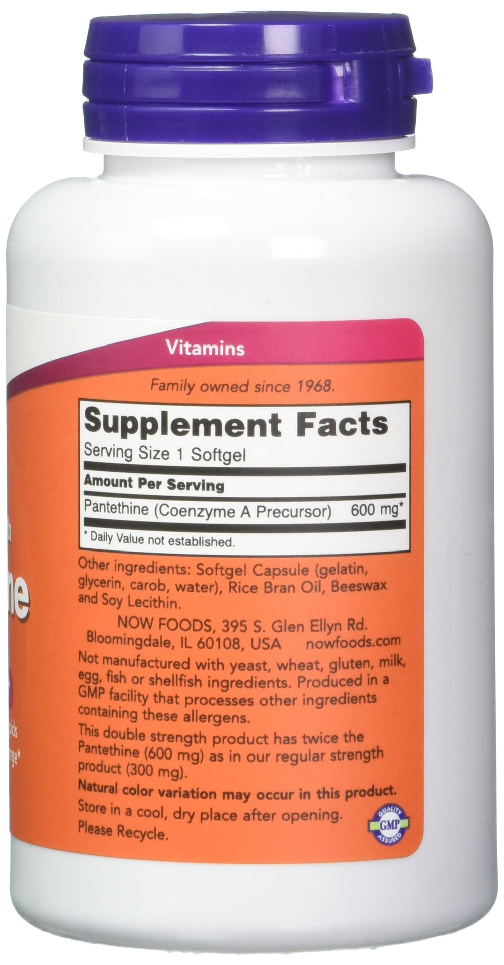 Two-pack NOW Foods Pantethine boxes for budget-friendly supplementation