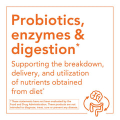 NOW Foods Probiotic-10 veggie capsules highlight vegetarian-friendly format